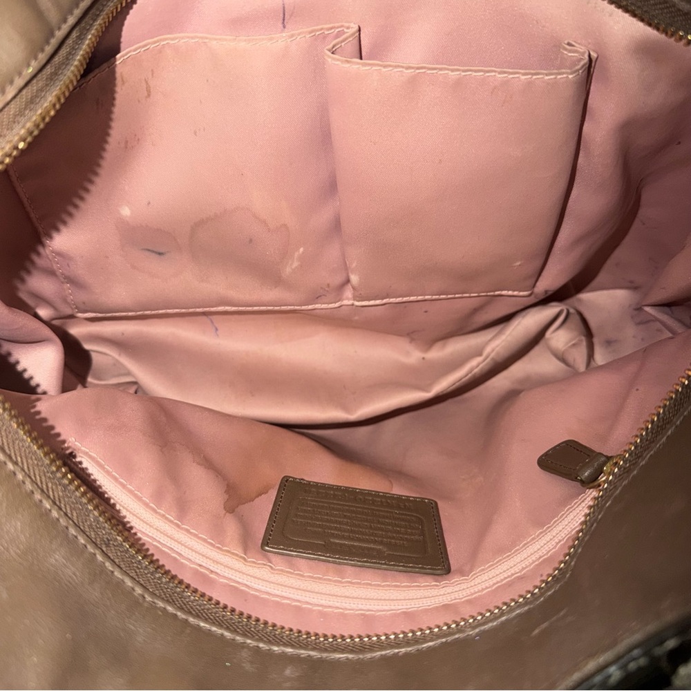 Coach Madison Phoebe Python Print Shoulder Bag - image 3